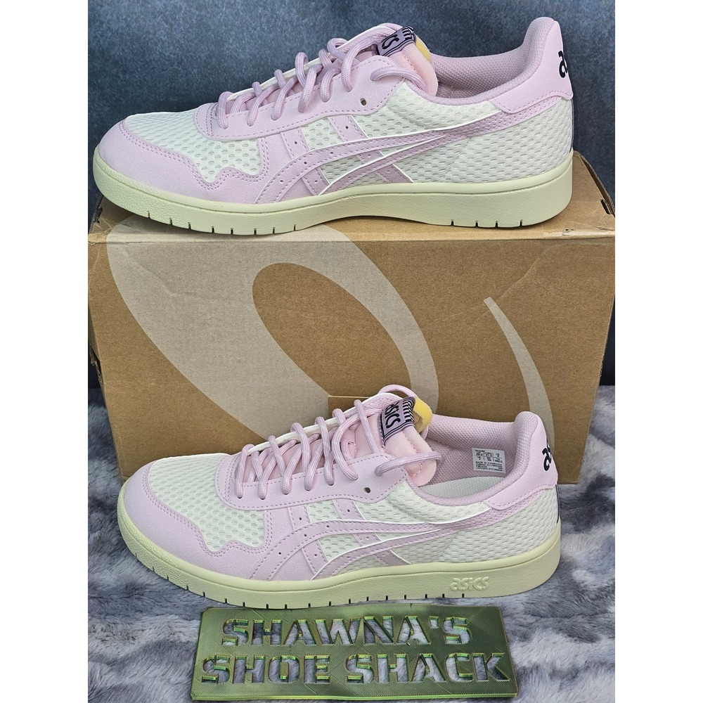 NWB ASICS Japan S Sportstyle in Cream /Barely Rose Retro Sneakers Women 9.5